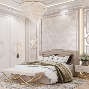 phòng ngủ cổ điển đơn giản