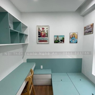 Nội thất phòng ngủ diện tích nhỏ cho bé