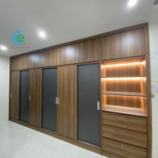 Tủ quần áo vân gỗ lớn