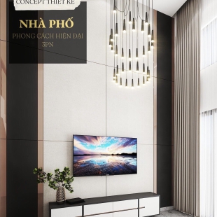 Thiết kế thi công nhà phố tại quận Gò Vấp