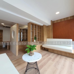 Thiết kế, thi công nội thất văn phòng công ty tại Nghệ An